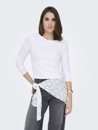 FEMEI - ONLY Bluza White  Femei