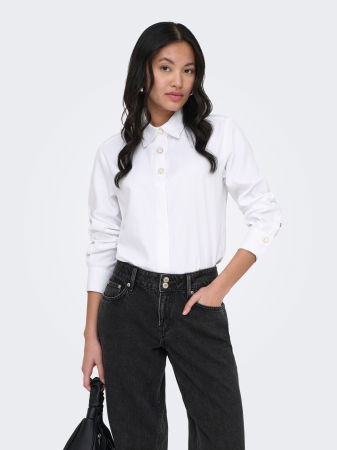 FEMEI - Camasa Alba Regular Femei