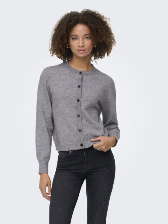 IMBRACAMINTE - Only Cardigan Gri Deschis  Femei