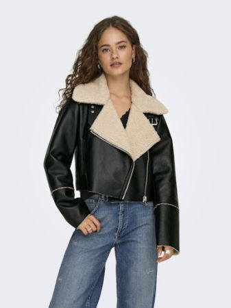 Geci si Jachete - Only Geaca Neagra  Femei