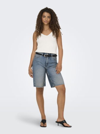 IMBRACAMINTE - Only Pantaloni Scurti Albastri  Femei