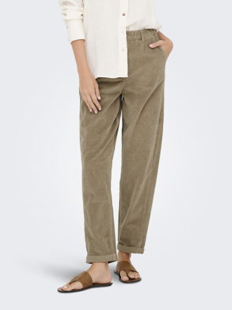 IMBRACAMINTE - ONLY Pantaloni Weathered Teak Carrot Femei