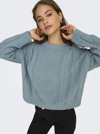 Pulovere si Cardigane - Only Pulover Turcoaz  Femei