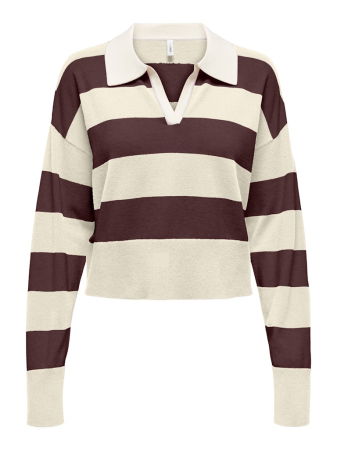 Pulovere si Cardigane - ONLY Pulover Baby S Breath Decadent Chocolate  Femei