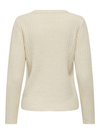 Pulovere si Cardigane - Only Pulover Crem  Femei