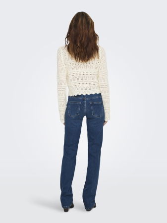 FEMEI - Only Pulover Crem  Femei