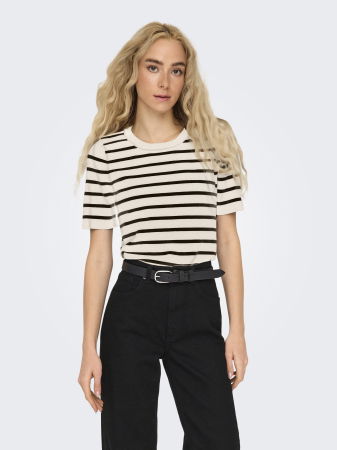 IMBRACAMINTE - Only Pulover Alb  Femei