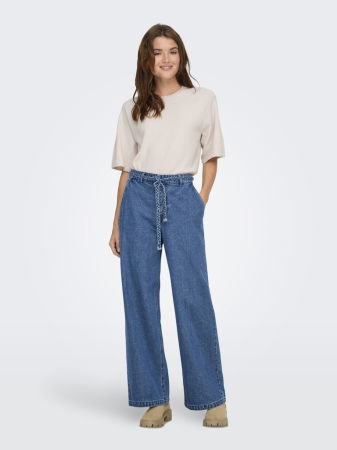 FEMEI - Only Pulover Cu Maneca Scurta Roz Deschis  Femei