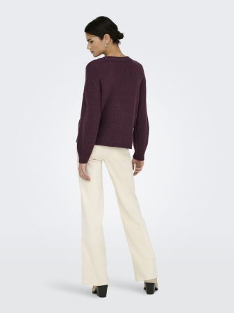 IMBRACAMINTE - Only Pulover Rosu Visiniu  Femei