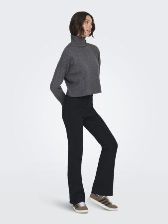 Pulovere si Cardigane - Only Pulover Gri Inchis  Femei