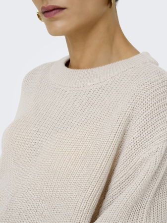 FEMEI - Only Pulover Crem  Femei