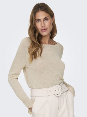 IMBRACAMINTE - Only Pulover Bej  Femei