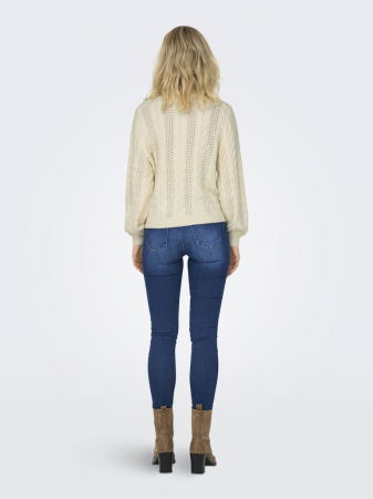 FEMEI - Only Pulover Crem  Femei