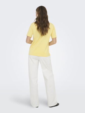 ЖЕНЩИНЫ - Only Женская Футболка Жёлтая Regular