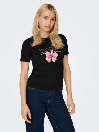 Only Tricou Negru  Femei [2]