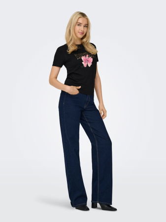 Only Tricou Negru  Femei [0]