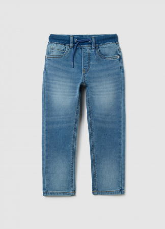 BAIETI - OVS Kids Blugi Cu Elastic Medium Blue Baieti 3-10 Ani