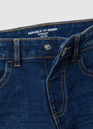 BAIETI - OVS Kids Blugi Dark Blue Baieti 3-10 Ani