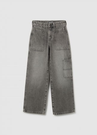 Jeans - OVS Kids Blugi Gri Fete 10-15 Ani