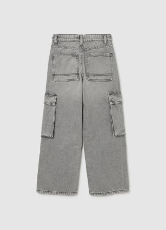 Jeans - OVS Kids Blugi Gri Fete 10-15 Ani