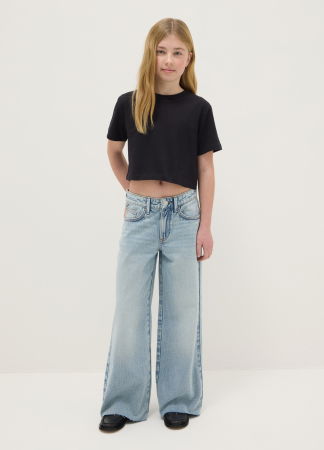 FETE - OVS Kids Blugi Light Blue Fete 10-15 Ani