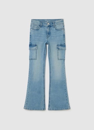 Jeans - OVS Kids Blugi Light Blue Fete 10-15 Ani