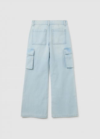Jeans - OVS Kids Blugi Light Blue Fete 10-15 Ani