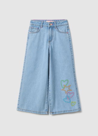 FETE - OVS Kids Blugi Light Blue Fete 3-10 Ani