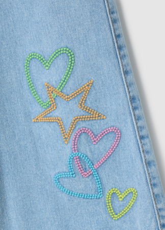 FETE - OVS Kids Blugi Light Blue Fete 3-10 Ani