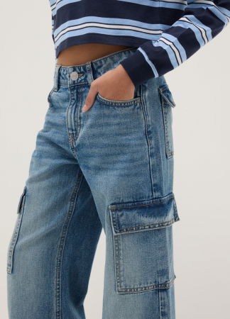 FETE - OVS Kids Blugi Medium Blue Fete 10-15 Ani