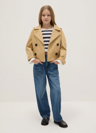 FETE - OVS Kids Blugi Medium Blue Fete 10-15 Ani