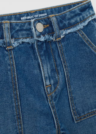 Jeans - OVS Kids Blugi Medium Blue Fete 3-10 Ani