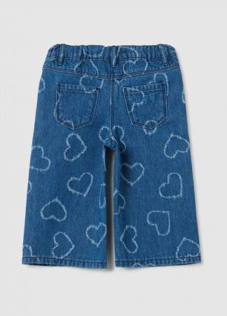 FETE - OVS Kids Blugi Medium Blue Fete 9-36 Luni