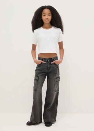 ДЕВОЧКИ - OVS Kids Джинсы Для Девочек Чёрные 10-15 Лет