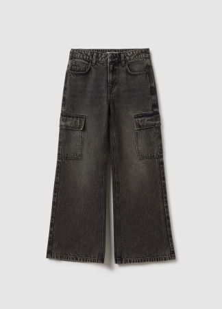 ДЕВОЧКИ - OVS Kids Джинсы Для Девочек Чёрные 10-15 Лет