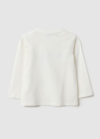 Мальчики 9-36 МЕСЯЦЕВ - OVS Kids Свитшот Для Мальчиков Белый 9-36 Месяцев