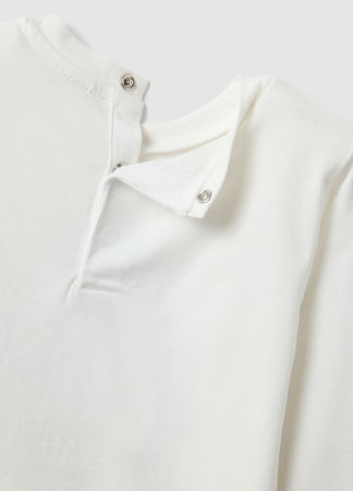 Hanorace - Bluza Alba Baieti 9-36 Luni