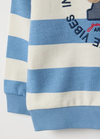 BAIETI - OVS Kids Bluza Alba Baieti 9-36 Luni