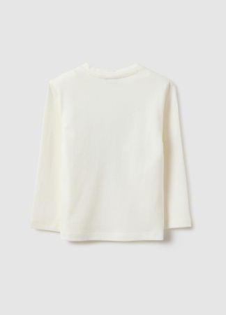Baieti 9-36 LUNI - OVS Kids Bluza Alba Baieti 9-36 Luni