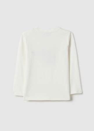 Мальчики 9-36 МЕСЯЦЕВ - OVS Kids Свитшот Для Мальчиков Белый 9-36 Месяцев