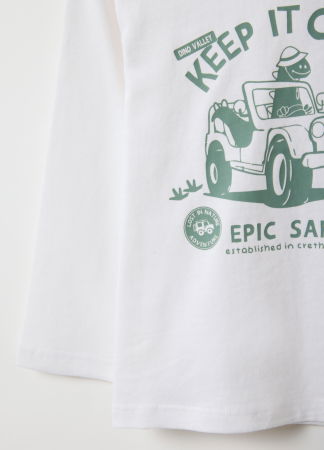 МАЛЬЧИКИ - OVS Kids Свитшот Для Мальчиков Белый 9-36 Месяцев