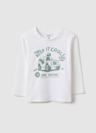 МАЛЬЧИКИ - OVS Kids Свитшот Для Мальчиков Белый 9-36 Месяцев