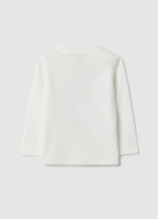 Толстовки - OVS Kids Свитшот Для Мальчиков Белый 9-36 Месяцев