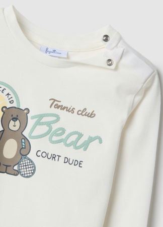 Мальчики 9-36 МЕСЯЦЕВ - OVS Kids Свитшот Для Мальчиков Белый 9-36 Месяцев