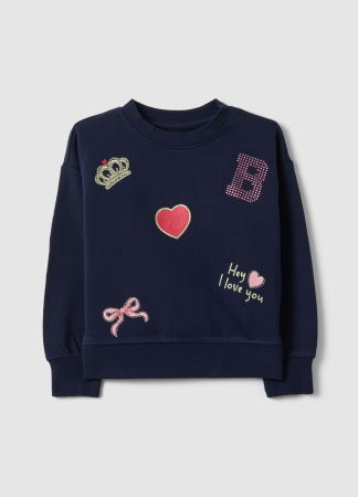 FETE - OVS Kids Bluza Baritone Blue Fete 3-10 Ani