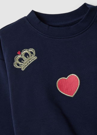 FETE - OVS Kids Bluza Baritone Blue Fete 3-10 Ani