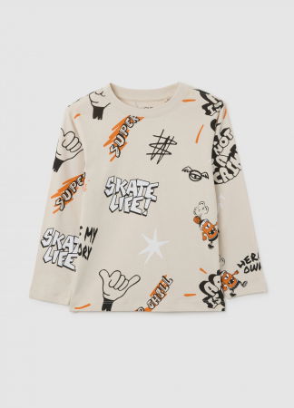 МАЛЬЧИКИ - OVS Kids Свитшот Для Мальчиков Бежевый 3-10 Лет