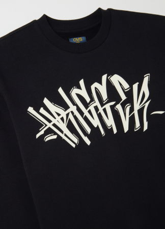 МАЛЬЧИКИ - OVS Kids Свитшот С Флисом Для Мальчиков Black Beauty 10-15 Лет