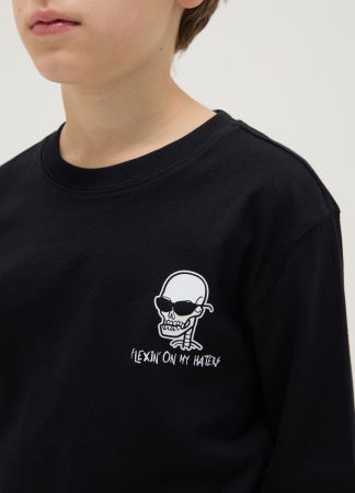 BAIETI - OVS Kids Bluza Black Beauty  Baieti 10-15 Ani