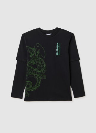 BAIETI - OVS Kids Bluza Black Beauty  Baieti 10-15 Ani